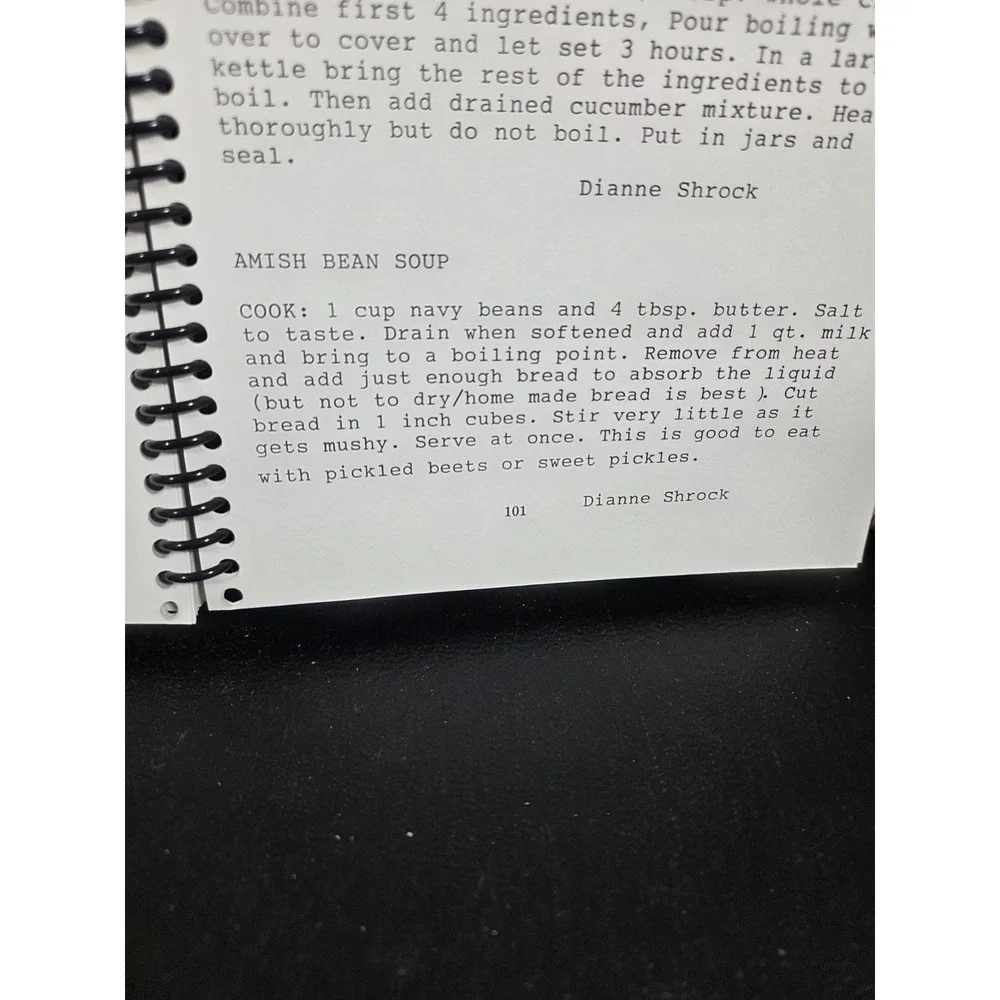 Shrock's Homestead Cookbook Sugarcreek, Ohio‎ 1993 Amish Country